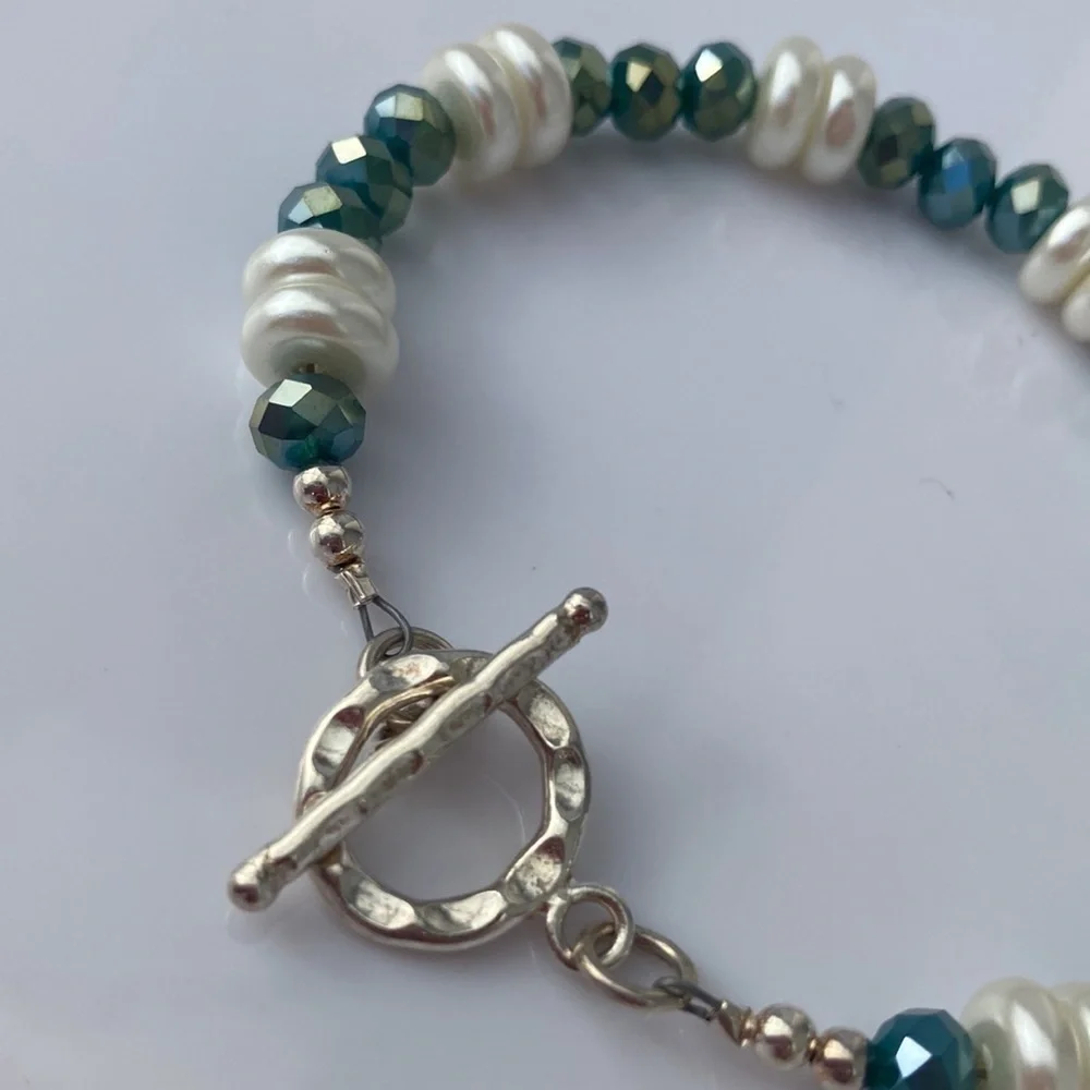 TealLovers Bracelet with Sterling Silver …